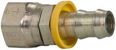 Parker - 13/16-16 SAE Steel Hydraulic Hose Female Seal-Lok Swivel Short - -8 Hose Size - Americas Industrial Supply