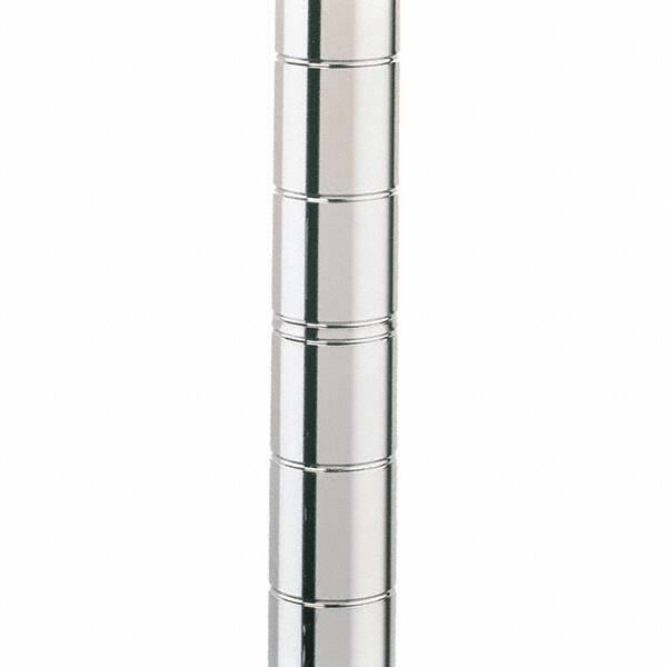 Metro - 1" Wide x 54" High x 1" Long Open Shelving Stationary Shelving Post - Americas Industrial Supply
