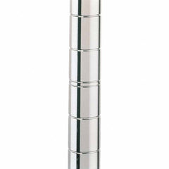 Metro - 1" Wide x 54" High x 1" Long Open Shelving Stationary Shelving Post - Americas Industrial Supply