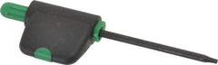 Bondhus - T6 Standard Torx Key - Flag-Style, Protanium High Torque Steel, 1-1/2" Length Under Head - Americas Industrial Supply
