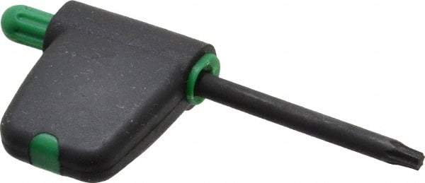 Bondhus - T15 Standard Torx Key - Flag-Style, Protanium High Torque Steel, 1-1/2" Length Under Head - Americas Industrial Supply