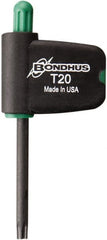 Bondhus - 3-1/2" OAL T20 Torx Key - Americas Industrial Supply