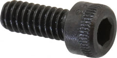 Holo-Krome - #5-40 UNC Hex Socket Drive, Socket Cap Screw - Alloy Steel, Black Oxide Finish, Fully Threaded, 5/16" Length Under Head - Americas Industrial Supply