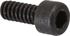Holo-Krome - #6-32 UNC Hex Socket Drive, Socket Cap Screw - Alloy Steel, Black Oxide Finish, Fully Threaded, 5/16" Length Under Head - Americas Industrial Supply