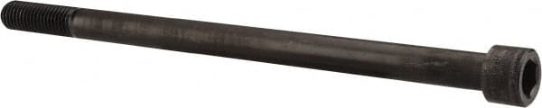 Holo-Krome - 3/4-10 UNC Hex Socket Drive, Socket Cap Screw - Alloy Steel, Black Oxide Finish, Partially Threaded, 12" Length Under Head - Americas Industrial Supply