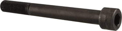 Holo-Krome - 1-8 UNC Hex Socket Drive, Socket Cap Screw - Alloy Steel, Black Oxide Finish, Partially Threaded, 8-1/2" Length Under Head - Americas Industrial Supply