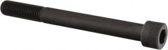 Holo-Krome - 1-8 UNC Hex Socket Drive, Socket Cap Screw - Alloy Steel, Black Oxide Finish, Partially Threaded, 10" Length Under Head - Americas Industrial Supply
