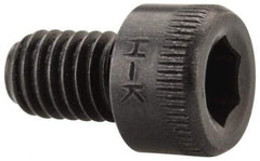 Holo-Krome - #10-32 UNF Hex Socket Drive, Socket Cap Screw - Alloy Steel, Black Oxide Finish, Fully Threaded, 5/16" Length Under Head - Americas Industrial Supply