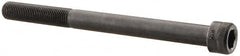 Holo-Krome - 3/8-24 UNF Hex Socket Drive, Socket Cap Screw - Alloy Steel, Black Oxide Finish, Partially Threaded, 4-1/2" Length Under Head - Americas Industrial Supply