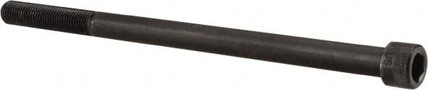 Holo-Krome - 3/8-24 UNF Hex Socket Drive, Socket Cap Screw - Alloy Steel, Black Oxide Finish, Partially Threaded, 6" Length Under Head - Americas Industrial Supply