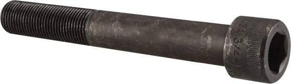 Holo-Krome - 3/4-16 UNF Hex Socket Drive, Socket Cap Screw - Alloy Steel, Black Oxide Finish, Partially Threaded, 5" Length Under Head - Americas Industrial Supply