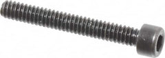 Made in USA - #3-48 UNC Hex Socket Drive, Socket Cap Screw - Alloy Steel, Black Oxide Finish, Fully Threaded, 3/4" Length Under Head - Americas Industrial Supply