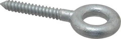 Gibraltar - 5/8, Hot Galvanized Finish, Forged Steel Forged Eye Bolt - 2-1/2" Thread Length, 1-1/4" ID, 4" Shank Length - Americas Industrial Supply