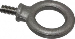 Gibraltar - 1,100 Lb Capacity, Steel, M8x1.25 Thread, Fixed Lifting Eye Bolt - Fully Threaded, 16mm Shank, 15mm Thread Length, Shoulder - Americas Industrial Supply