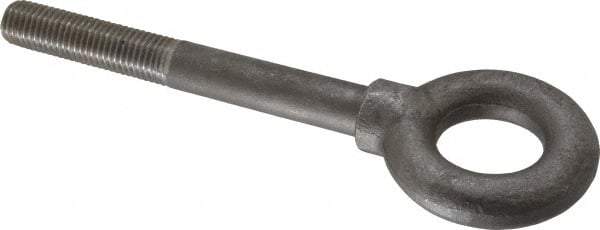 Gibraltar - 5,000 Lb Capacity, Steel, 3/4-10 Thread, Lifting Eye Bolt - Partially Threaded, 6" Shank, 2-1/2" Thread Length, Shoulder - Americas Industrial Supply