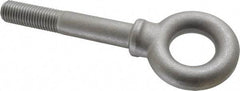 Gibraltar - 9,000 Lb Capacity, Steel, 1-8 Thread, Lifting Eye Bolt - Partially Threaded, 6" Shank, 2-1/2" Thread Length, Shoulder - Americas Industrial Supply