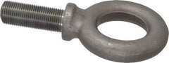 Gibraltar - 5,000 Lb Capacity, Steel, 3/4-16 Thread, Fixed Lifting Eye Bolt - Fully Threaded, 2" Shank, 2" Thread Length, Shoulder - Americas Industrial Supply