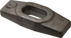 Gibraltar - 11/16" Stud, 11/16" Travel, 4" OAL x 1-5/8" Overall Width x 3/4" Overall Height, Heel Clamp - Grade ASTM A521 Class CA Forged Steel, 1-3/8" Long x 11/16" Wide Slot - Americas Industrial Supply