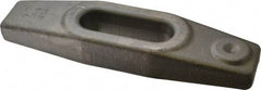 Gibraltar - 13/16" Stud, 2" Travel, 8" OAL x 2-1/8" Overall Width x 1-1/8" Overall Height, Heel Clamp - Grade ASTM A521 Class CA Forged Steel, 2-13/16" Long x 13/16" Wide Slot - Americas Industrial Supply
