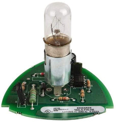 Edwards Signaling - Incandescent Lamp, Clear, Flashing, Stackable Tower Light Module - 120 VAC, 0.08 Amp, IP54, IP65 Ingress Rating, 3R, 4X NEMA Rated, Panel Mount, Pipe Mount - Americas Industrial Supply