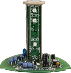 Edwards Signaling - LED Lamp, Blue, Flashing, Stackable Tower Light Module - 120 VAC, 0.02 Amp, IP54, IP65 Ingress Rating, 3R, 4X NEMA Rated, Panel Mount, Pipe Mount - Americas Industrial Supply