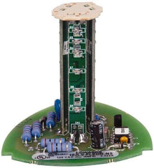 Edwards Signaling - LED Lamp, Red, Flashing, Stackable Tower Light Module - 120 VAC, 0.02 Amp, IP54, IP65 Ingress Rating, 3R, 4X NEMA Rated, Panel Mount, Pipe Mount - Americas Industrial Supply