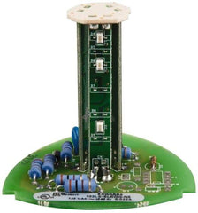 Edwards Signaling - LED Lamp, Green, Steady, Stackable Tower Light Module - 120 VAC, 0.02 Amp, IP54, IP65 Ingress Rating, 3R, 4X NEMA Rated, Panel Mount, Pipe Mount - Americas Industrial Supply