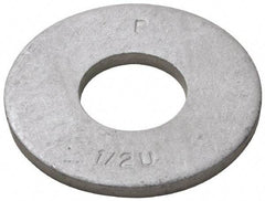 Armor Coat - 1" Screw, Grade 8 Alloy Steel USS Flat Washer - 1-1/16" ID x 2-1/2" OD, 0.141" Thick - Americas Industrial Supply