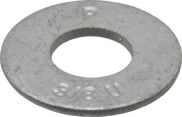 Armor Coat - 3/8" Screw, Grade 8 Alloy Steel USS Flat Washer - 7/16" ID x 1" OD, 0.094" Thick - Americas Industrial Supply