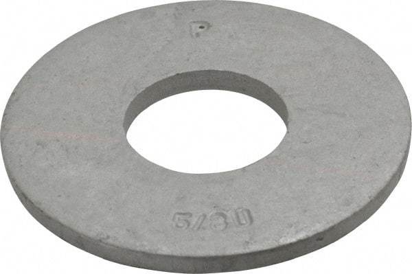 Armor Coat - 5/8" Screw, Grade 8 Alloy Steel USS Flat Washer - 21/32" ID x 1-3/4" OD, 0.156" Thick - Americas Industrial Supply