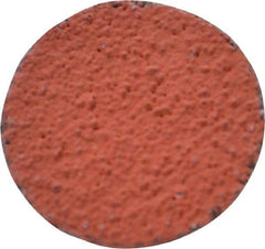 3M - 1" Disc Diam, 60 Grit, Ceramic Quick Change Disc - Type R Attaching System, Coated, Orange, Medium Grade, 30,000 RPM, 777F Series - Americas Industrial Supply