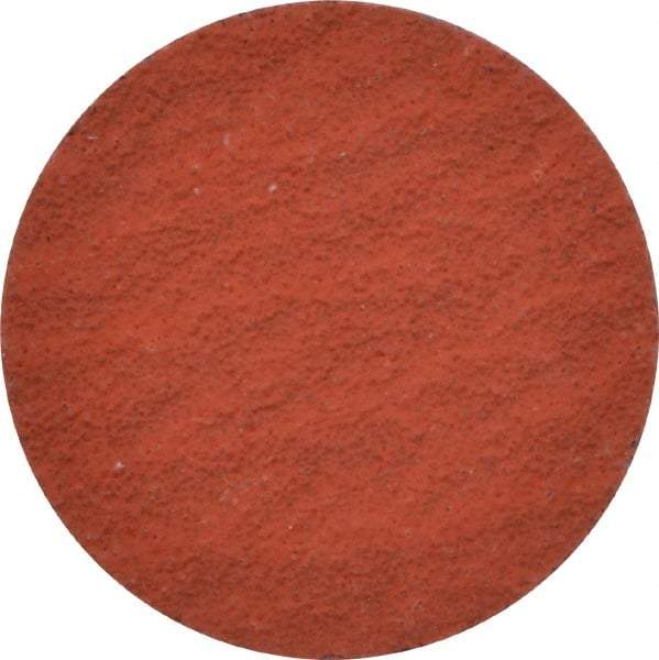 3M - 1" Disc Diam, 120 Grit, Ceramic Quick Change Disc - Type R Attaching System, Coated, Orange, Fine Grade, 30,000 RPM, 777F Series - Americas Industrial Supply