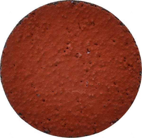 3M - 2" Disc Diam, 36 Grit, Ceramic Quick Change Disc - Type S Attaching System, Coated, Orange, Very Coarse Grade, 25,000 RPM, 777F Series - Americas Industrial Supply