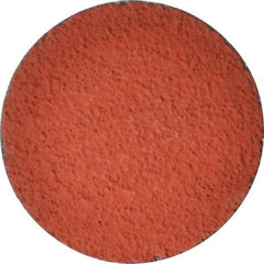 3M - 2" Disc Diam, 50 Grit, Ceramic Quick Change Disc - Type S Attaching System, Coated, Orange, Coarse Grade, 25,000 RPM, 777F Series - Americas Industrial Supply