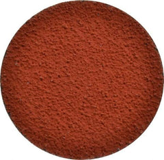 3M - 3" Disc Diam, 36 Grit, Ceramic Quick Change Disc - Type S Attaching System, Coated, Orange, Very Coarse Grade, 20,000 RPM, 777F Series - Americas Industrial Supply