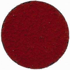 3M - 2" Disc Diam, 36 Grit, Ceramic Quick Change Disc - Type P Attaching System, Coated, Orange, Very Coarse Grade, 25,000 RPM, 777F Series - Americas Industrial Supply