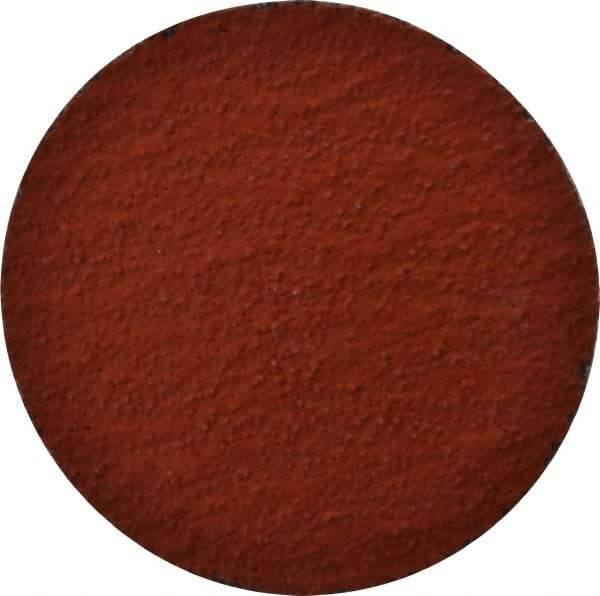3M - 2" Disc Diam, 60 Grit, Ceramic Quick Change Disc - Type P Attaching System, Coated, Orange, Medium Grade, 25,000 RPM, 777F Series - Americas Industrial Supply