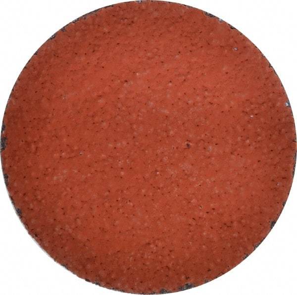 3M - 3" Disc Diam, 36 Grit, Ceramic Quick Change Disc - Type P Attaching System, Coated, Orange, Very Coarse Grade, 20,000 RPM, 777F Series - Americas Industrial Supply