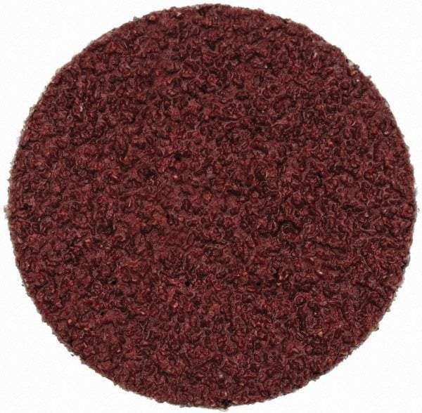 3M - 1" Disc Diam, 60 Grit, Ceramic Quick Change Disc - Type R Attaching System, Coated, Brown, Medium Grade, 30,000 RPM, 963G Series - Americas Industrial Supply