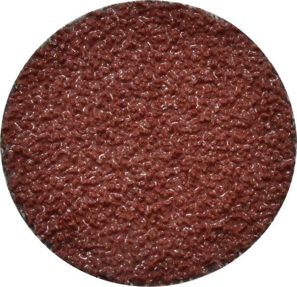 3M - 1-1/2" Disc Diam, 36 Grit, Ceramic Quick Change Disc - Type R Attaching System, Coated, Brown, Very Coarse Grade, 30,000 RPM, 963G Series - Americas Industrial Supply