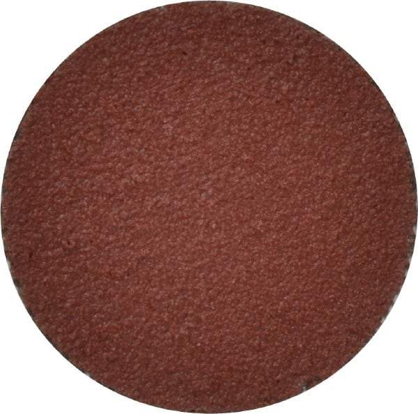 3M - 1-1/2" Disc Diam, 80 Grit, Ceramic Quick Change Disc - Type R Attaching System, Coated, Brown, Medium Grade, 30,000 RPM, 963G Series - Americas Industrial Supply