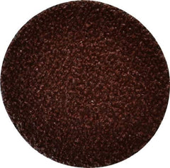 3M - 2" Disc Diam, 36 Grit, Ceramic Quick Change Disc - Type S Attaching System, Coated, Brown, Very Coarse Grade, 25,000 RPM, 963G Series - Americas Industrial Supply