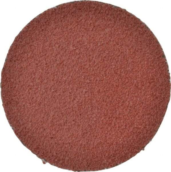 3M - 2" Disc Diam, 60 Grit, Ceramic Quick Change Disc - Type S Attaching System, Coated, Brown, Medium Grade, 25,000 RPM, 963G Series - Americas Industrial Supply
