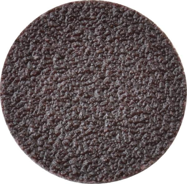 3M - 1" Disc Diam, 80 Grit, Aluminum Oxide Quick Change Disc - Type R Attaching System, Coated, Brown, Medium Grade, 30,000 RPM, 361F Series - Americas Industrial Supply