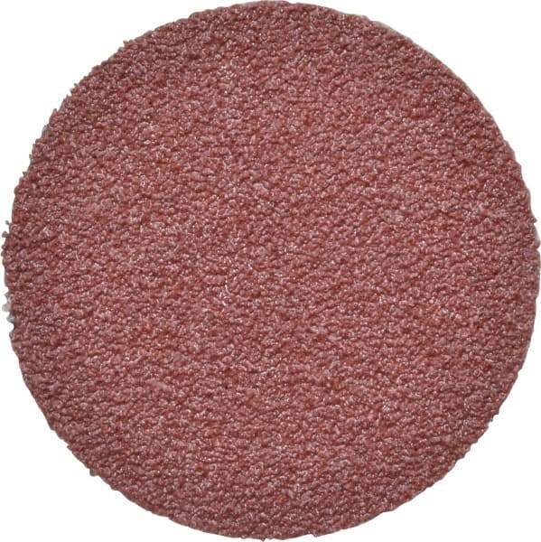3M - 1" Disc Diam, 120 Grit, Aluminum Oxide Quick Change Disc - Type R Attaching System, Coated, Brown, Fine Grade, 30,000 RPM, 361F Series - Americas Industrial Supply