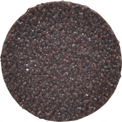 3M - 1-1/2" Disc Diam, 36 Grit, Aluminum Oxide Quick Change Disc - Type R Attaching System, Coated, Brown, Very Coarse Grade, 30,000 RPM, 361F Series - Americas Industrial Supply