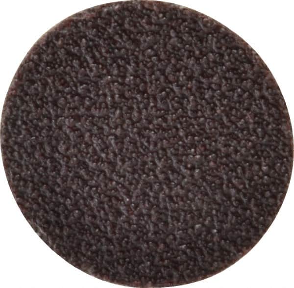 3M - 1-1/2" Disc Diam, 50 Grit, Aluminum Oxide Quick Change Disc - Type R Attaching System, Coated, Brown, Coarse Grade, 30,000 RPM, 361F Series - Americas Industrial Supply