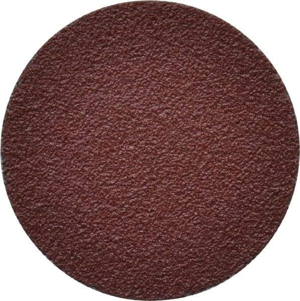 3M - 1-1/2" Disc Diam, 100 Grit, Aluminum Oxide Quick Change Disc - Type R Attaching System, Coated, Brown, Fine Grade, 30,000 RPM, 361F Series - Americas Industrial Supply