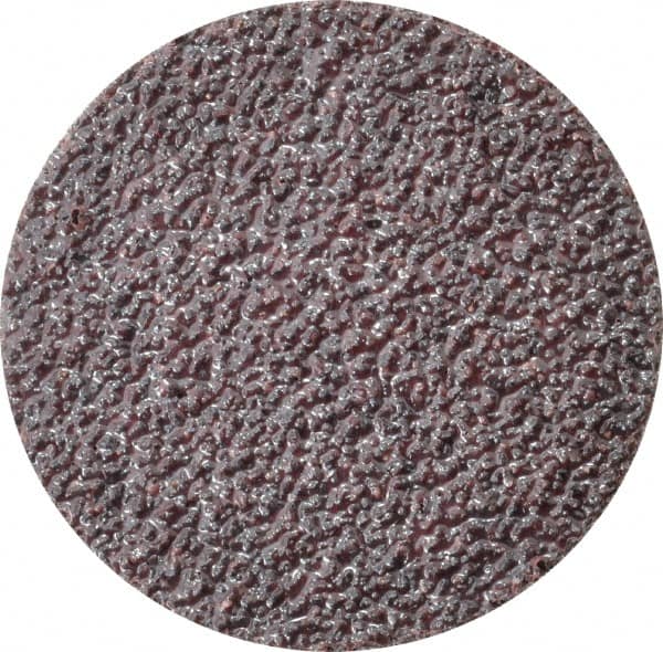 3M - 3" Disc Diam, 24 Grit, Aluminum Oxide Quick Change Disc - Type R Attaching System, Coated, Brown, Very Coarse Grade, 20,000 RPM, 361F Series - Americas Industrial Supply