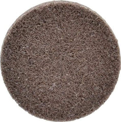 3M - 2" Disc Diam, Aluminum Oxide Quick Change Disc - Type R Attaching System, Nonwoven, Tan, Medium Grade, 22,100 RPM - Americas Industrial Supply